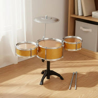 Junior Jazz Drum Kit Music Enlightenment Kids Drum Set for Young Children