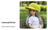 Miniature Doll Hat Fashionable Mini Baseball Cap Doll Hat