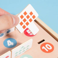 60 Pieces Cognitive Pairing Box Attention Training Color Shape Sorting Box