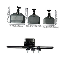 3 Pieces Drum Cowbells with Simple Setup to Install Cowbell Set Smooth Surface Percussion Bells for Drummers, Band Practice