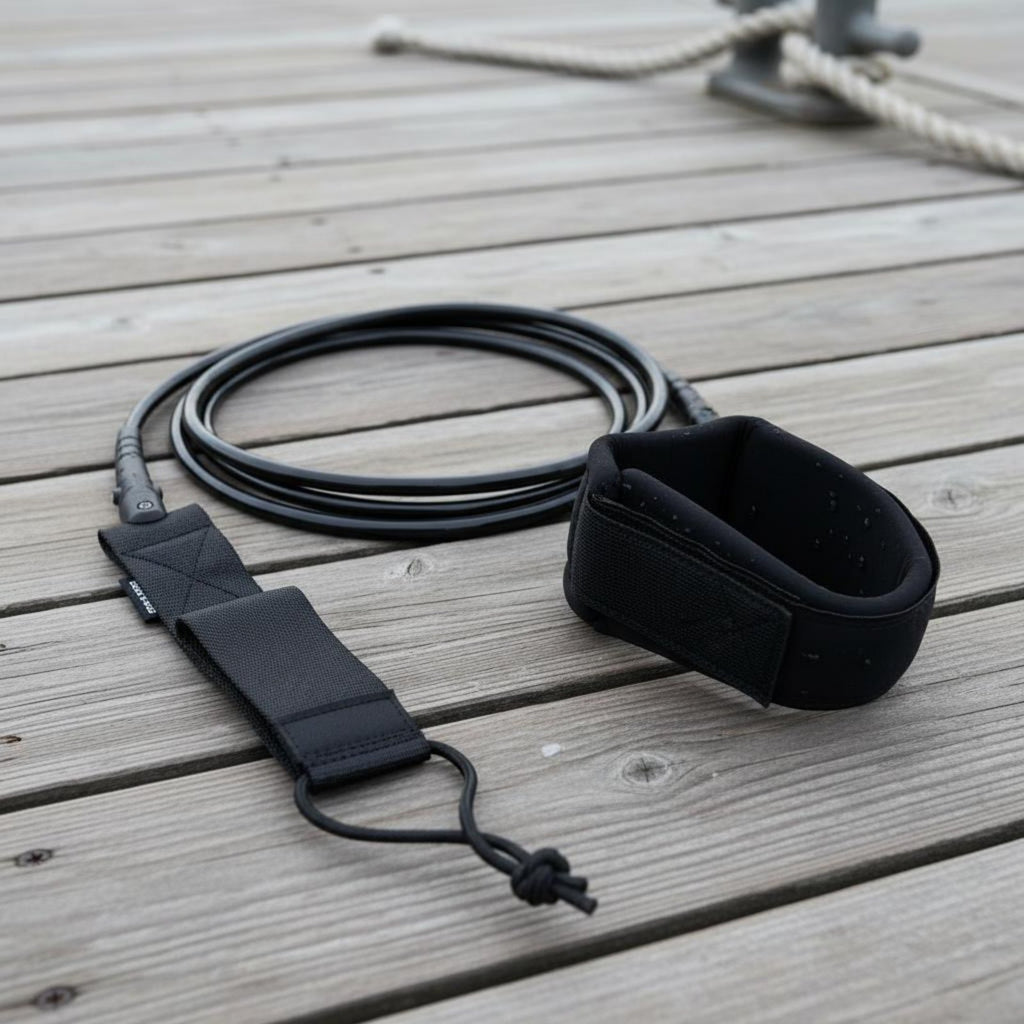 Wave Leash Thermoplastic Polyurethane SUP Leash Straight Cord for Surfing