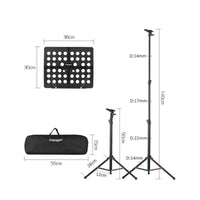 Folding Music Stand Lightweight Adjustable Music Stand Rust Resistant for Stage