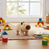 Electric Capybara Stuffed Animal Sounds and Movements Stuffed Creature Cute