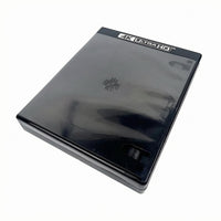 4K Disc Case Glossy Hard-Shell Disc Case Hinged Spine