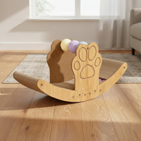 Cat Scratching Rocking Chair Wear Resistant Pet Furniture Construction