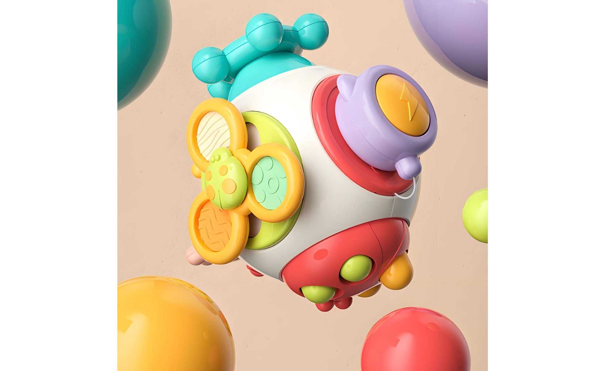 Baby Busy Ball Early Learning Infant Activity Ball for Infants, Young Children
