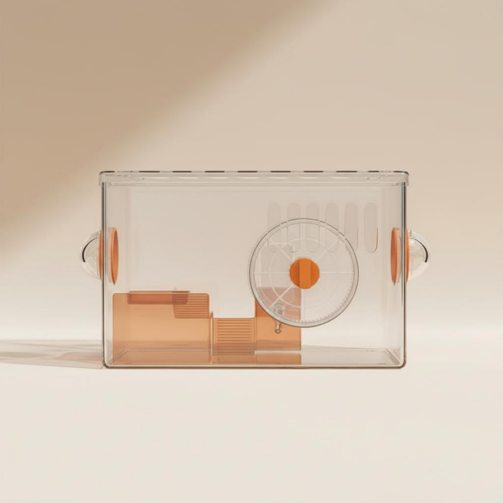 Hamster Enclosure Kit High Visibility Transparent Hamster Enclosure Portable