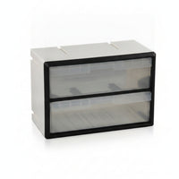 Drawer Storage Cabinet Flat-Bottom Modular Parts Cabinet High Visibility
