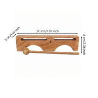 Wood Percussion Block Included Mallet Wooden Slit Drum Long-Lasting