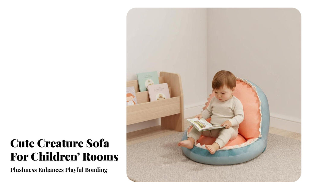 cuddly Character Armchair Soft and snug young child Seat Provides spine assistance