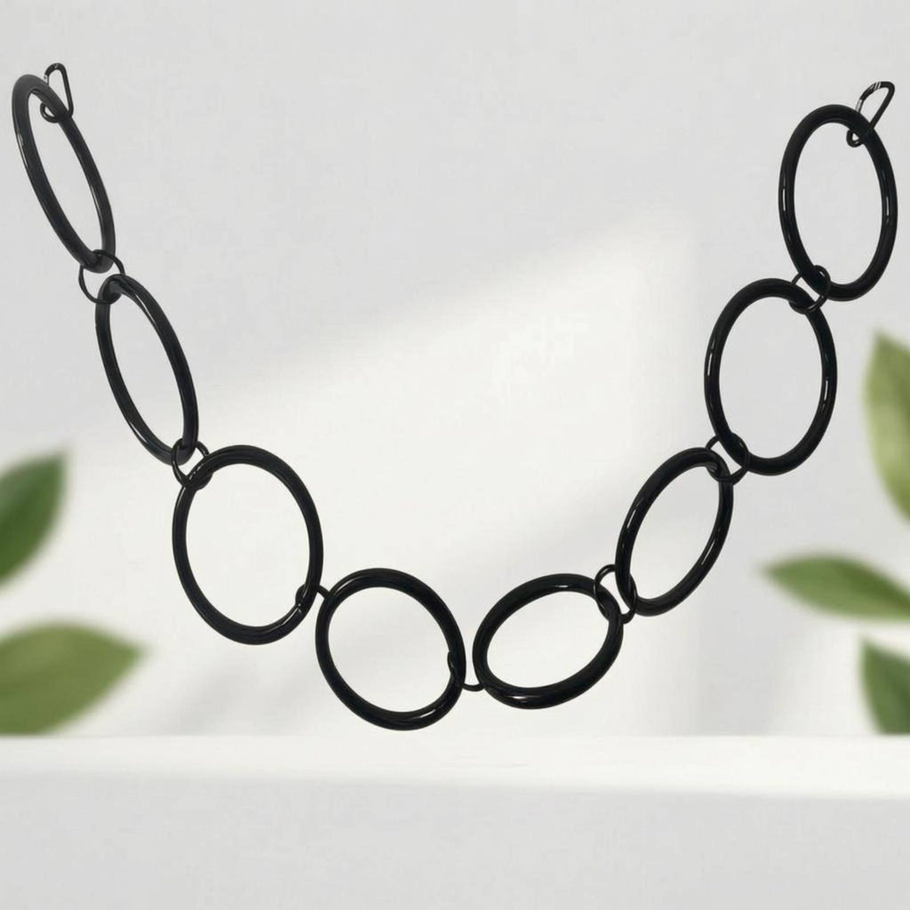Reptile Climbing Toy Circular Hoops Hoop Ladder Black for Enclosure, Reptiles