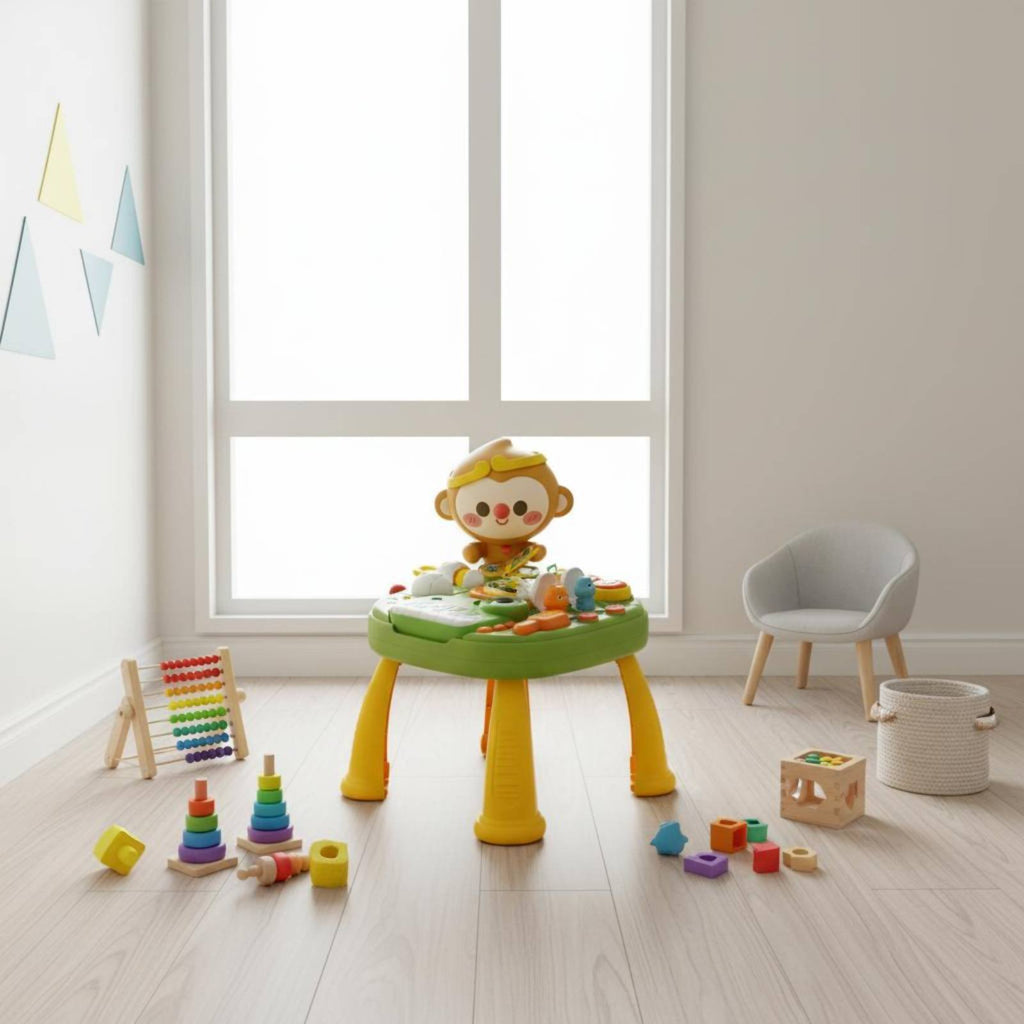 Musical Activity Table Busy Board Design Interactive Baby Music Station