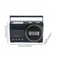 AM Frequency Modulation SW Radio Boombox Telescopic Antenna Frequency Modulation