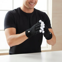 LED Gloves Multi-Color Modes Light up Finger Gloves Fun Gift for Concert, Ravers