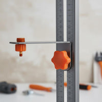 Level Wall Bracket 360 Degree Rotation Level Mounting Bracket Fine Tuning Knob Hardware Accessory for Professionals, DIY Users, Renovation