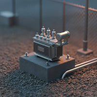 1:64 Scale Power Converter Model Detailed Diorama Accessory Resin Material Hobby Supply for Dioramas