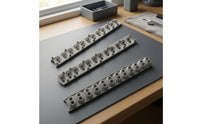 Piano Key Connection Strip Flexible Keyboard Rubber Pad Narrow Rectangular