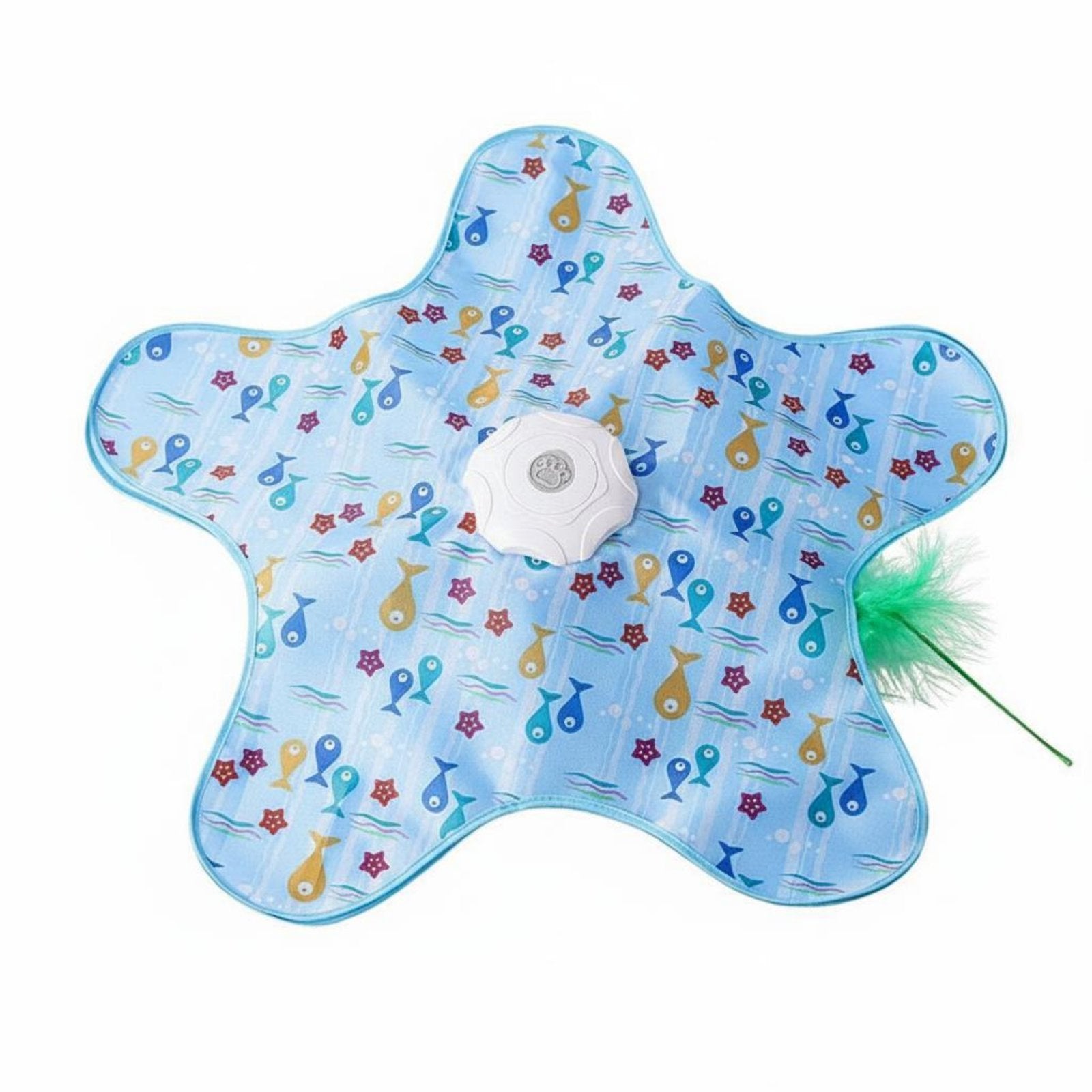 Automatic Hide and Seek Cat Toy 360° Irregular Movement for Indoor Cats, Kittens