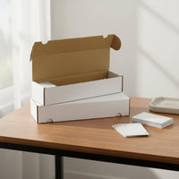 Trading Card Storage Box Large Capacity Corrugated Cardboard Card Box for Gamers