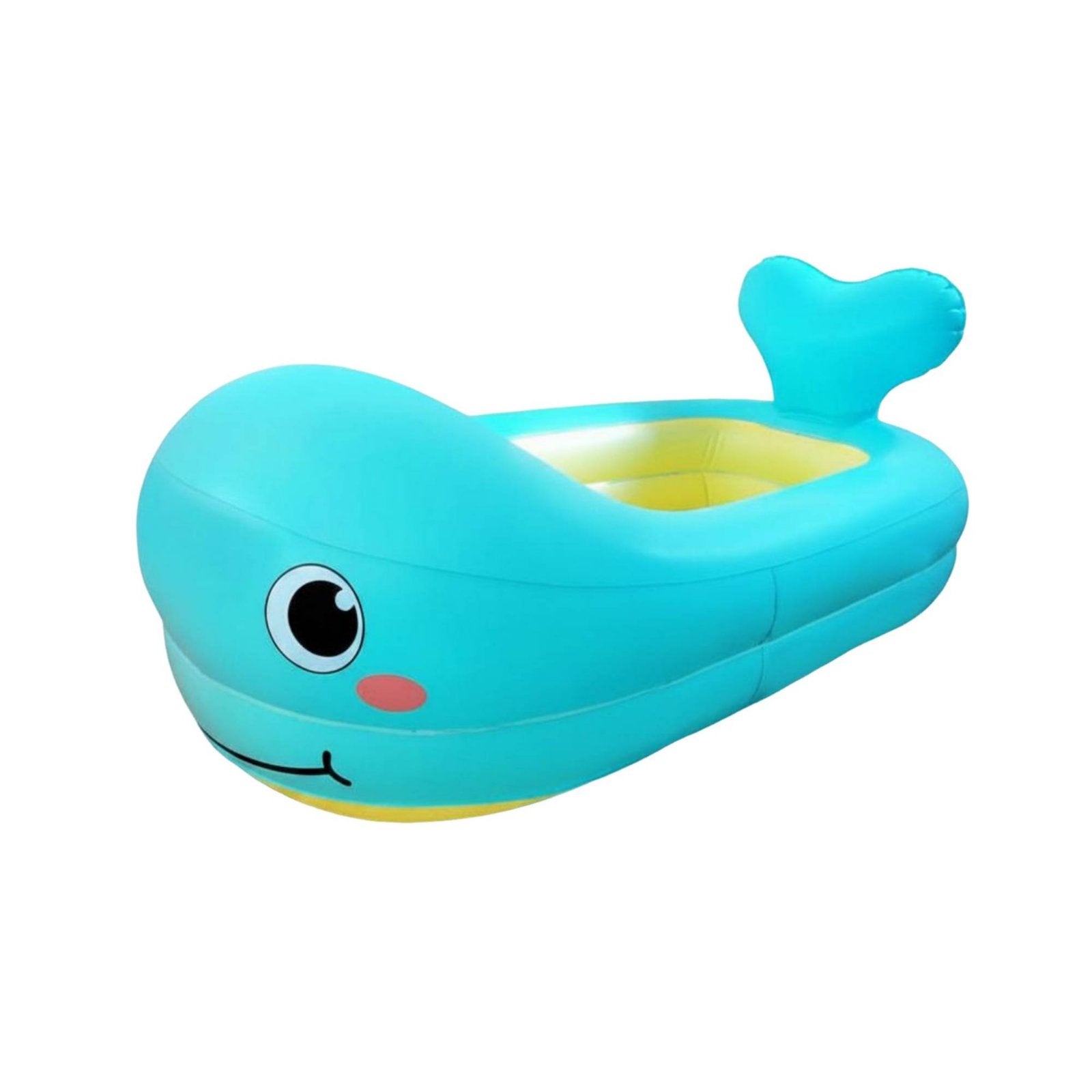 Inflatable Creature Bathtub PVC Cushioned Infant Bath Seat for Bathroom