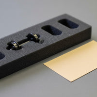2 Pieces HO Scale Wheel Set Low Noise 1:87 Train Wheel Conductive