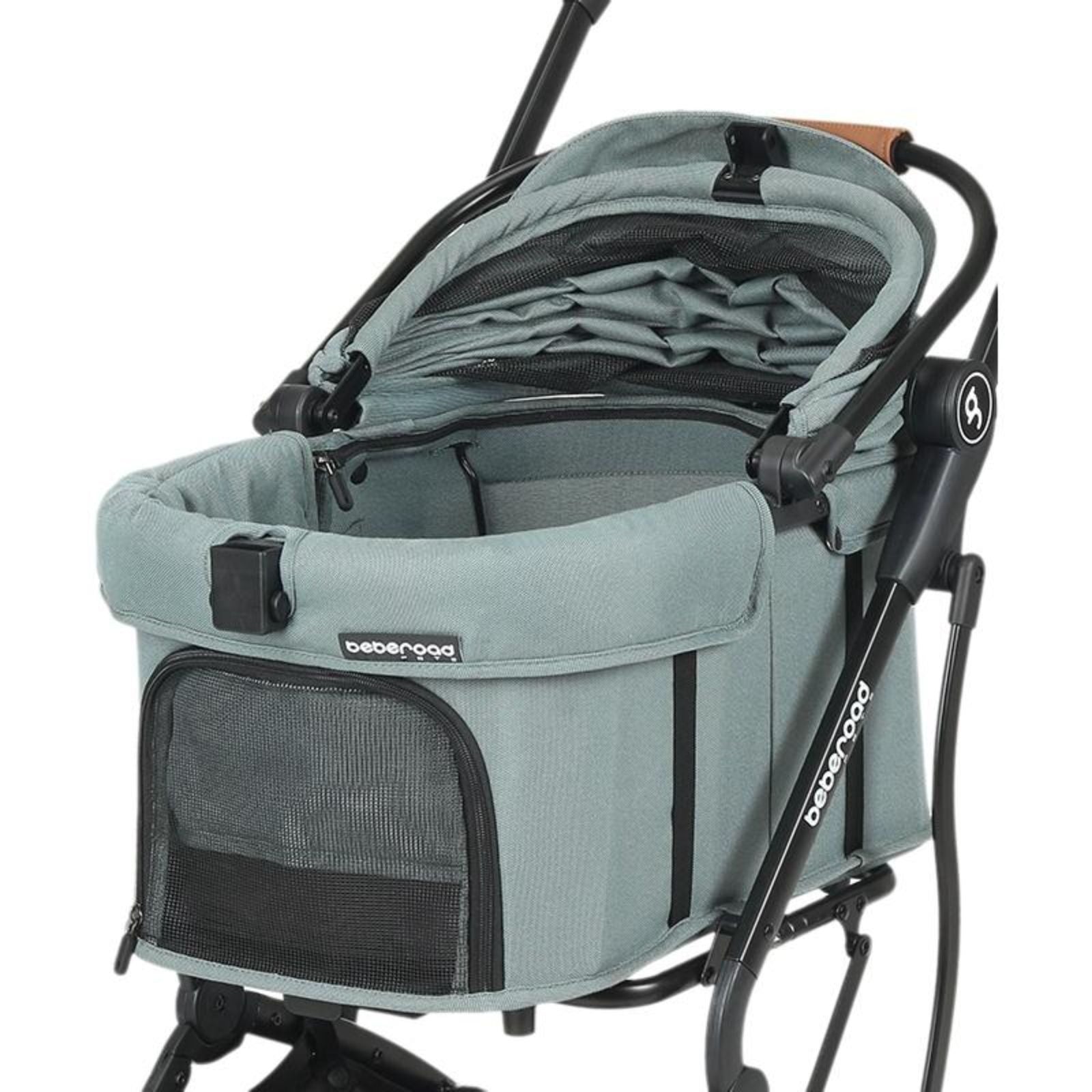 Washable non-slip pet stroller pad