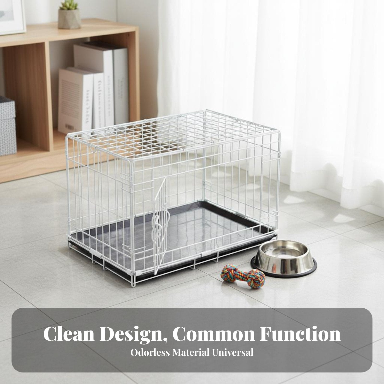 Pet Cage Tray Easy to Clean Replacement Cage Tray Kennel Liner