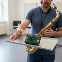 Wind Instrument Tuner Metronome Portable Saxophone Tuner Lightweight