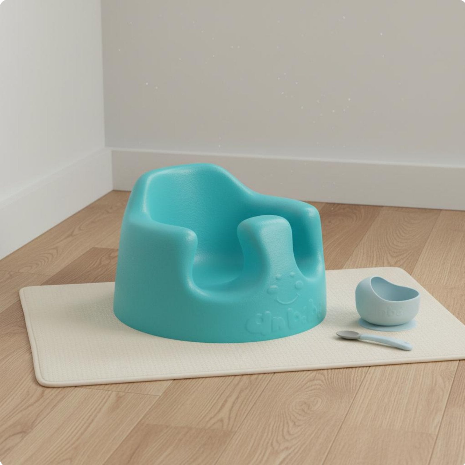 Learn-to-Sit Training Chair Spine Protection Portable Baby Dining Chair for Home