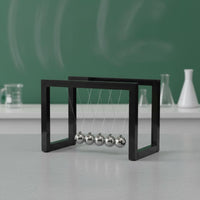 Newton's Cradle Science Education Premium Desk Toy Perpetual Motion Illusion