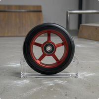 Aluminum Alloy Scooter Wheel Round Profile 100mm Scooter Wheel Long-Lasting