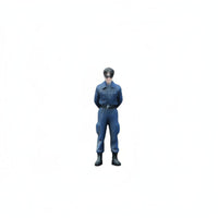 1/72 Scale Ground Crew Figurine High Intricate Display Scene Accessory Resin