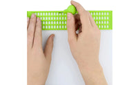 Braille Slate and Stylus Hinged Top Learning Aid Plastic