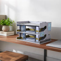 1:64 Scale Parking Garage Model LED Lighting Japanese Parking Building Model USB Powered Car Display Case for Desk