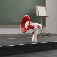Recording Megaphone Toy Siren Sound Voice Amplifier Toy Lightweight for Children