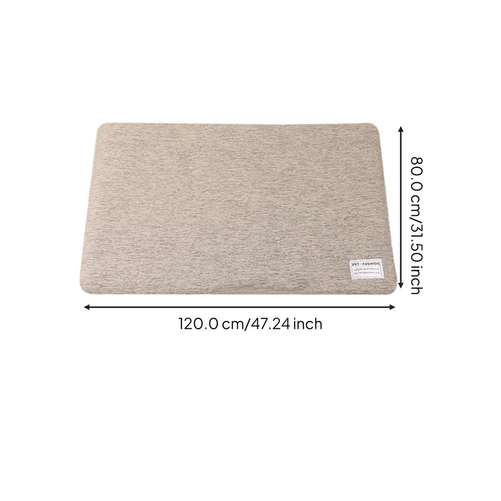 Dog Bed Mat, Winter Warm Kennel Pad, Soft cleanable Pet Sofa, Suitable for Small, average, and Large Dogs and felines