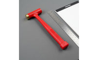 Two-Head Fret Hammer Non-Marring Heads Hand Tool Ergonomic Design for Luthiers