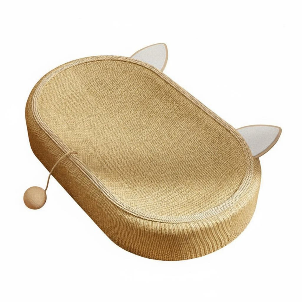 Cat Scratcher Lounger Ergonomic Curved Design Cat Scratcher Lounge Large Size Pet Supplies for Kittens