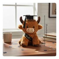 Highland Cow Stuffed Animal Full Filling Soft Toy for Students