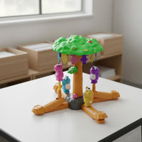 Bear Honey Game Educational Rotating Bear Toy Hand-Eye Coordination for Families