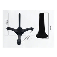 Soprano Saxophone Stand Compact Music Accessory Reinforced Metal Legs