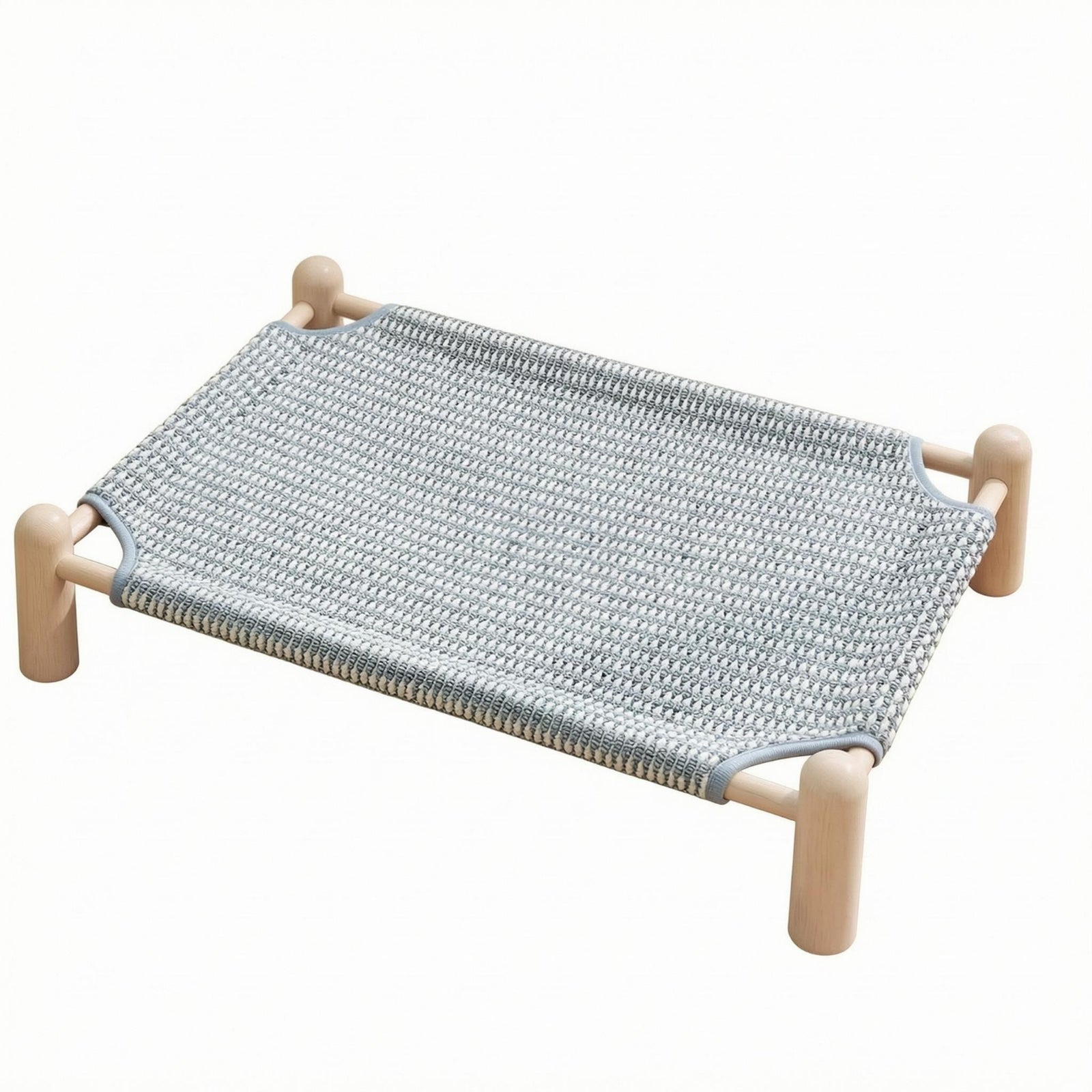 Raised Wooden Pet Bed Easy to Assemble Elevated Wooden Pet Bed Cooling