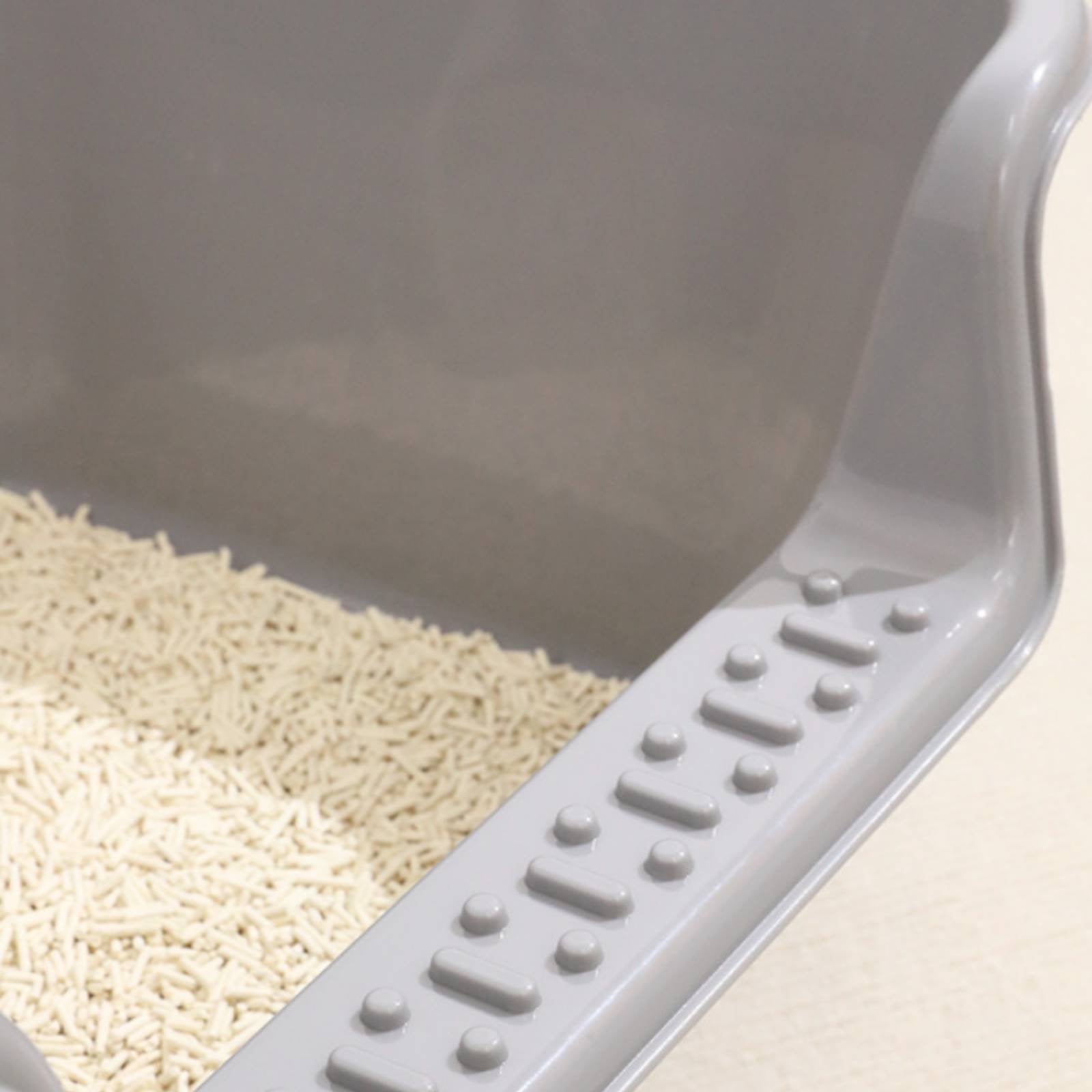 accessibleTop Litter Box Easy Clean High-Sided Litter Box Included