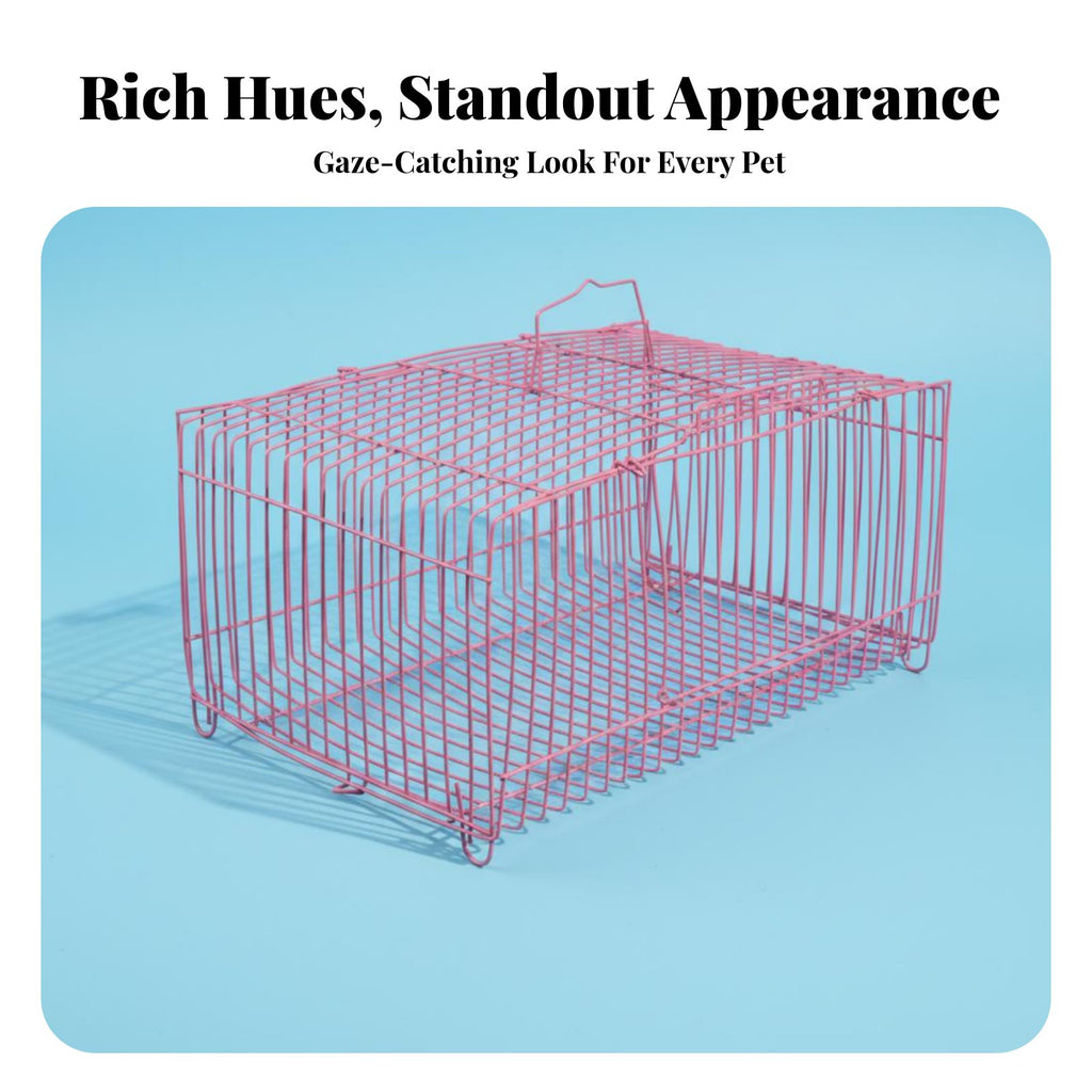 50 Pieces Hand-Held Chick enclosure Portable livingstock Crate Stackable for Farm, &fairplace