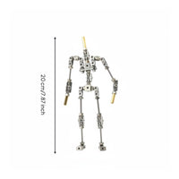Stop Motion Armature Sturdy Steel Model Skeleton Easy Assembly for Hobby Makers