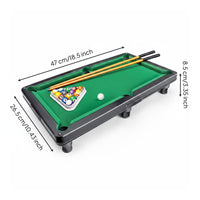 Mini Billiard Table Educational Tabletop Billiard Game Parent-Child Interaction