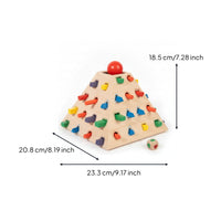 Developmental Shape Sorter Developmental Pull-Stick Toy Fine Motor Skills