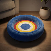 Round Feline Scratcher Bed Woven Round Feline Scratch Board Soft Material
