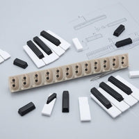 Rubber Key Touch Strip Beige Note Sensor Membrane Easy Installation