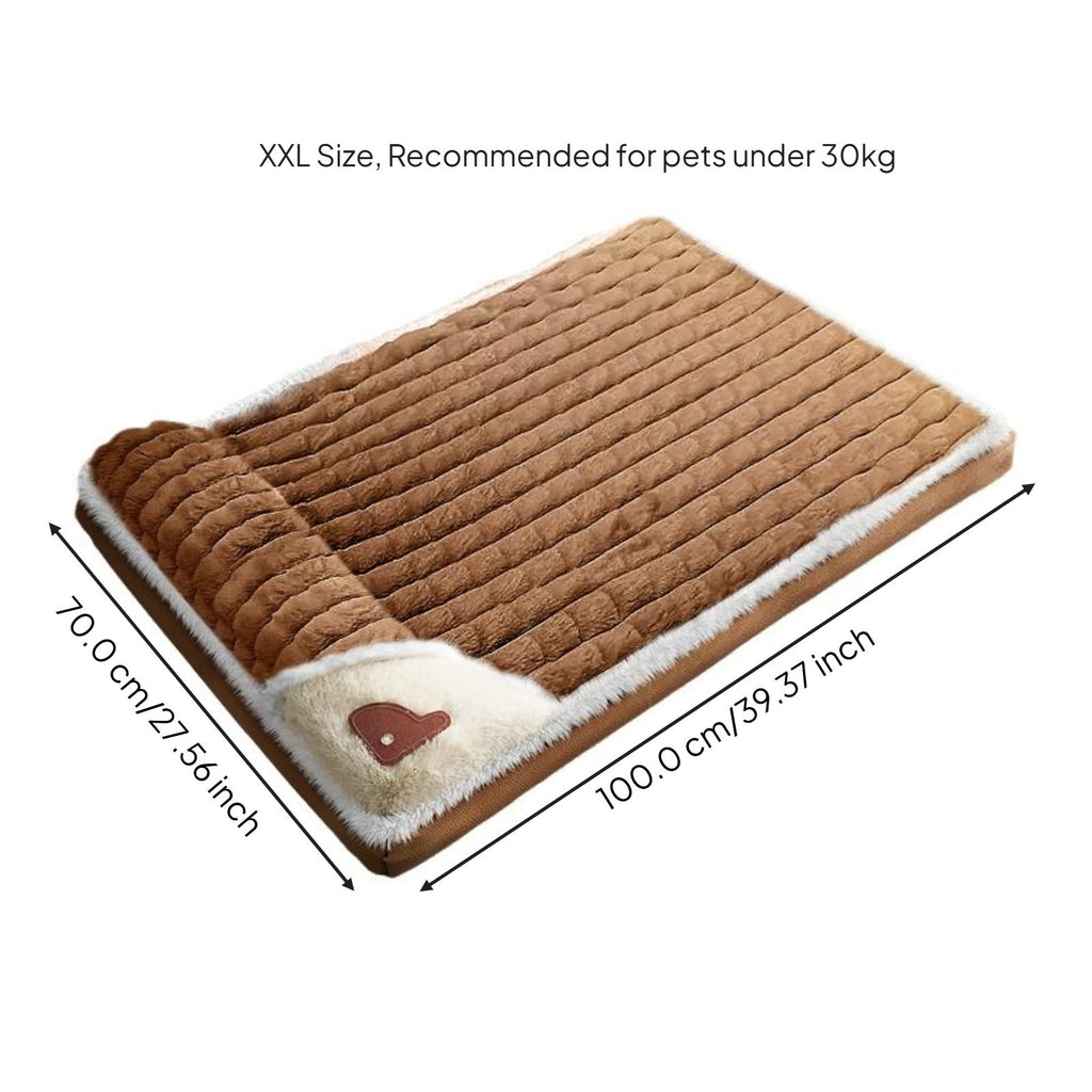 Automatic Warming Dog Bed Mat, Non-Slip, Removable Cover